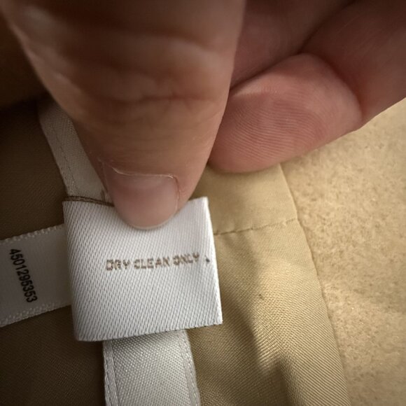 Chico's Jacket Women's 1 Wool Blend Coat Single Textured Button Closure Lined - Picture 11 of 12